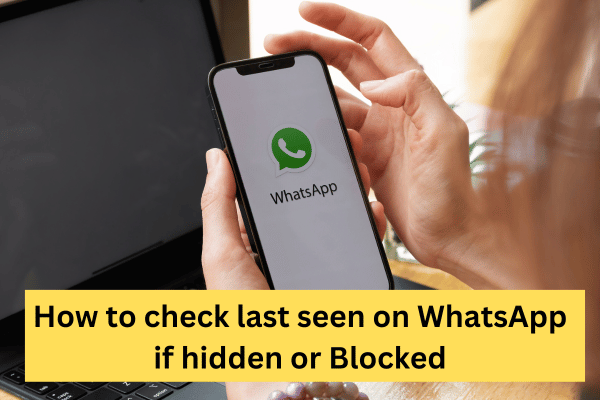 How to check last seen on WhatsApp if hidden or Blocked